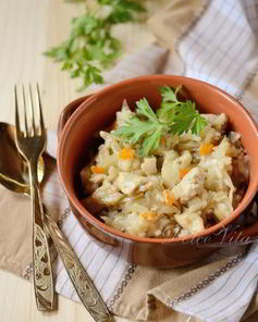 Ленивые голубцы с курицей