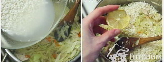 ленивые голубцы с курицей. Шаг 3