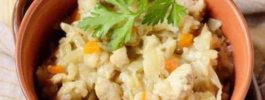 ленивые голубцы с курицей. Шаг 4