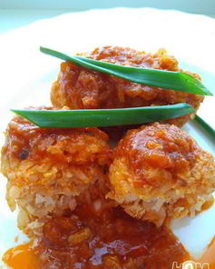 Ленивые голубцы с квашеной капустой