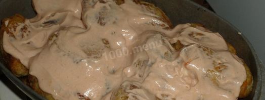 ленивые голубцы с рисом капустой и фаршем в кастрюле. Шаг 16