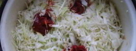 ленивые голубцы слоями. Шаг 3