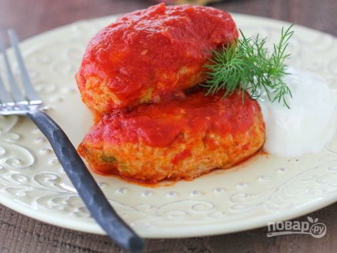 Рецепт ленивых голубцов в духовке