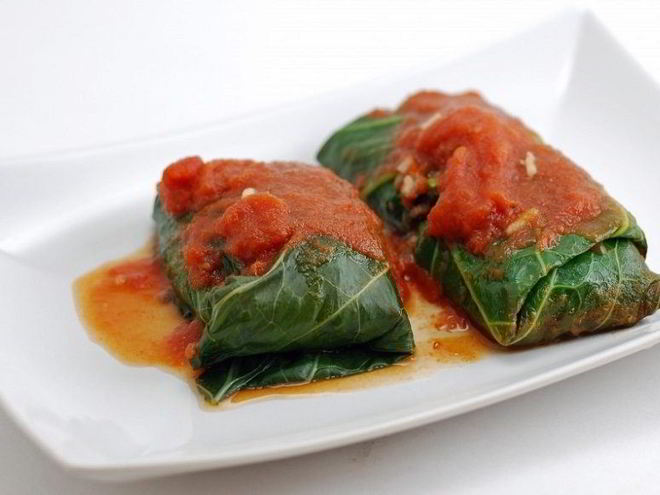 Рецепт постных голубцов с пшеном