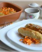 Постные голубцы с рисом