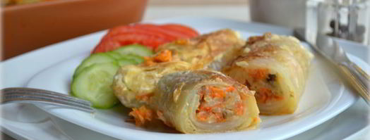 постные голубцы с рисом. Шаг 10