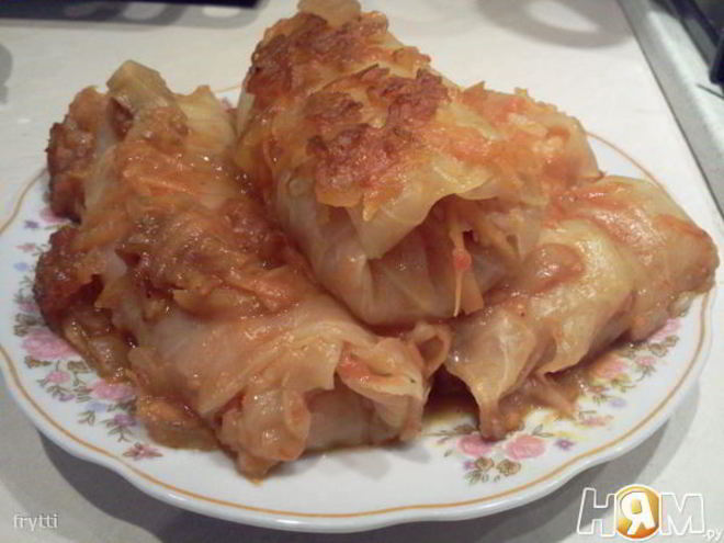 Рецепт постных голубцов