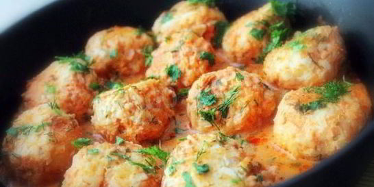 Постные ленивые голубцы