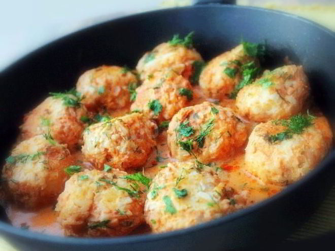 Рецепт постных ленивых голубцов