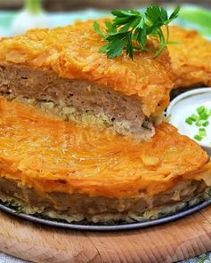 Слоеные ленивые голубцы