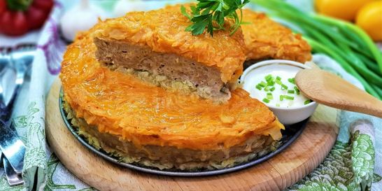 Слоеные ленивые голубцы