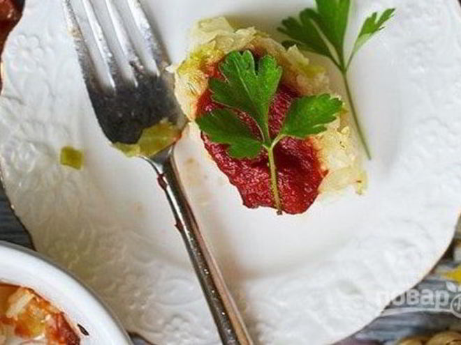 Рецепт вкусных рыбных голубцов по-пермски