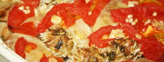 запеченные с помидорами и топленым сливочным маслом голубцы. Шаг 6