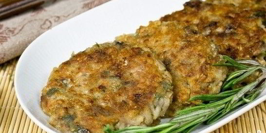 Биточки из шампиньонов