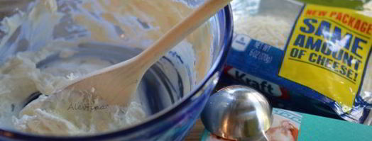 фаршированные грибы с крабовым соусом. Шаг 3