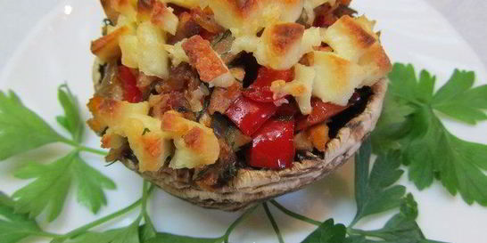 Фаршированные грибы