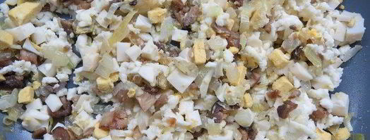 фаршированные шампиньоны под сметанным соусом. Шаг 5