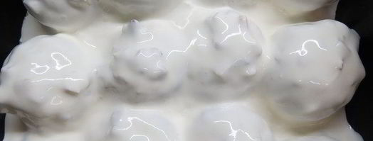 фаршированные шампиньоны под сметанным соусом. Шаг 7