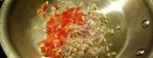 фаршированные шампиньоны с креветками. Шаг 2