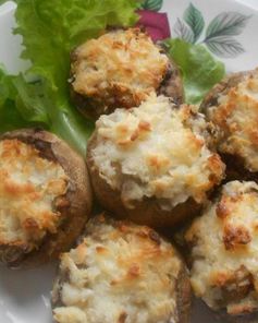 Фаршированные шампиньоны