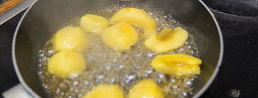 гренка с маскарпоне и нектаринами. Шаг 2