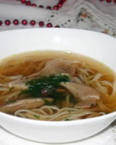 Грибная юшка закарпатская