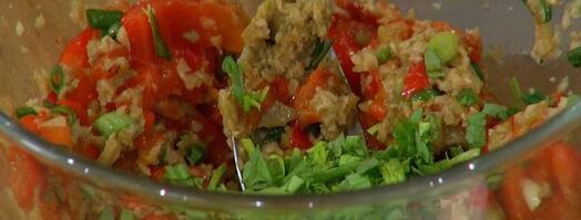 грибы по-тоскански с красным перцем и оливками. Шаг 6