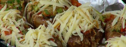 грибы по-тоскански с красным перцем и оливками. Шаг 10