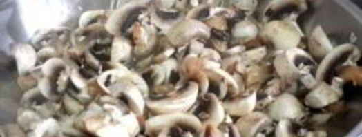 грибы со сливками. Шаг 3