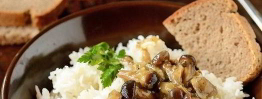 грибы в постном соусе без масла. Шаг 4