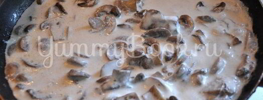 грибы в сметане. Шаг 6