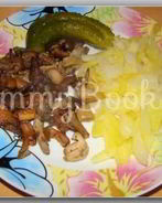 Грибы жареные