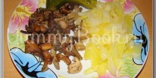 Грибы жареные