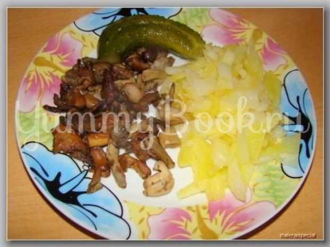 Рецепт грибов жареных