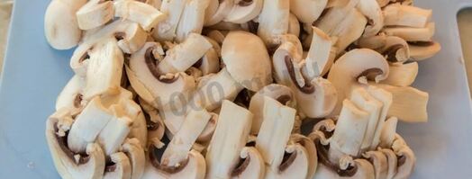 мороженные шампиньоны. Шаг 4
