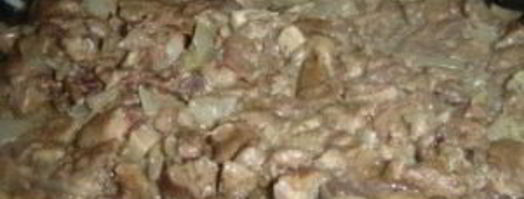 подосиновики, жареные с луком. Шаг 4