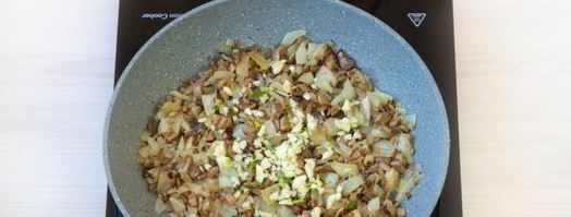 постные фаршированные шампиньоны. Шаг 11