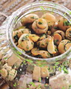 Пряные шампиньоны под водочку