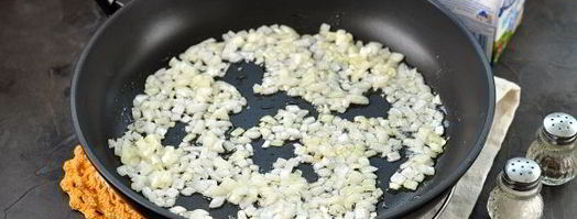 шампиньоны, фаршированные снежным крабом. Шаг 4