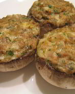 Шампиньоны фаршированные в духовке