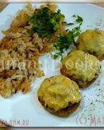 Шампиньоны фаршированные