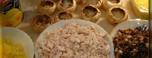 шампиньоны фаршированные. Шаг 16