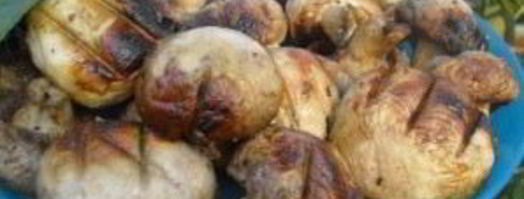 шампиньоны гриль. Шаг 4