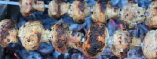 шампиньоны на костре. Шаг 4