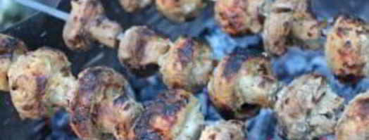 шампиньоны на костре. Шаг 5