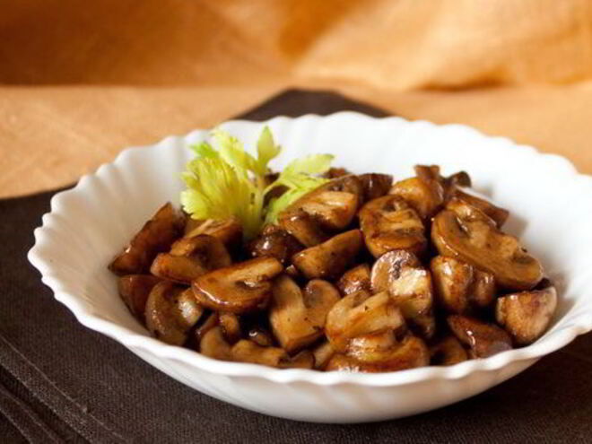 Рецепт шампиньонов с бальзамическим уксусом