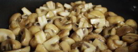 шампиньоны с бальзамическим уксусом. Шаг 2