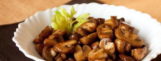 шампиньоны с бальзамическим уксусом. Шаг 4