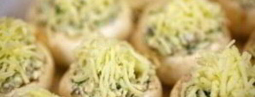 шампиньоны с курицей и сыром. Шаг 8