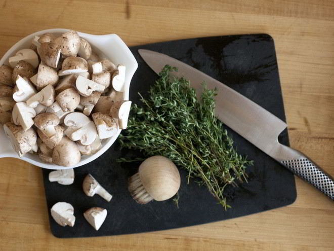 Рецепт тушеных грибов в мультиварке